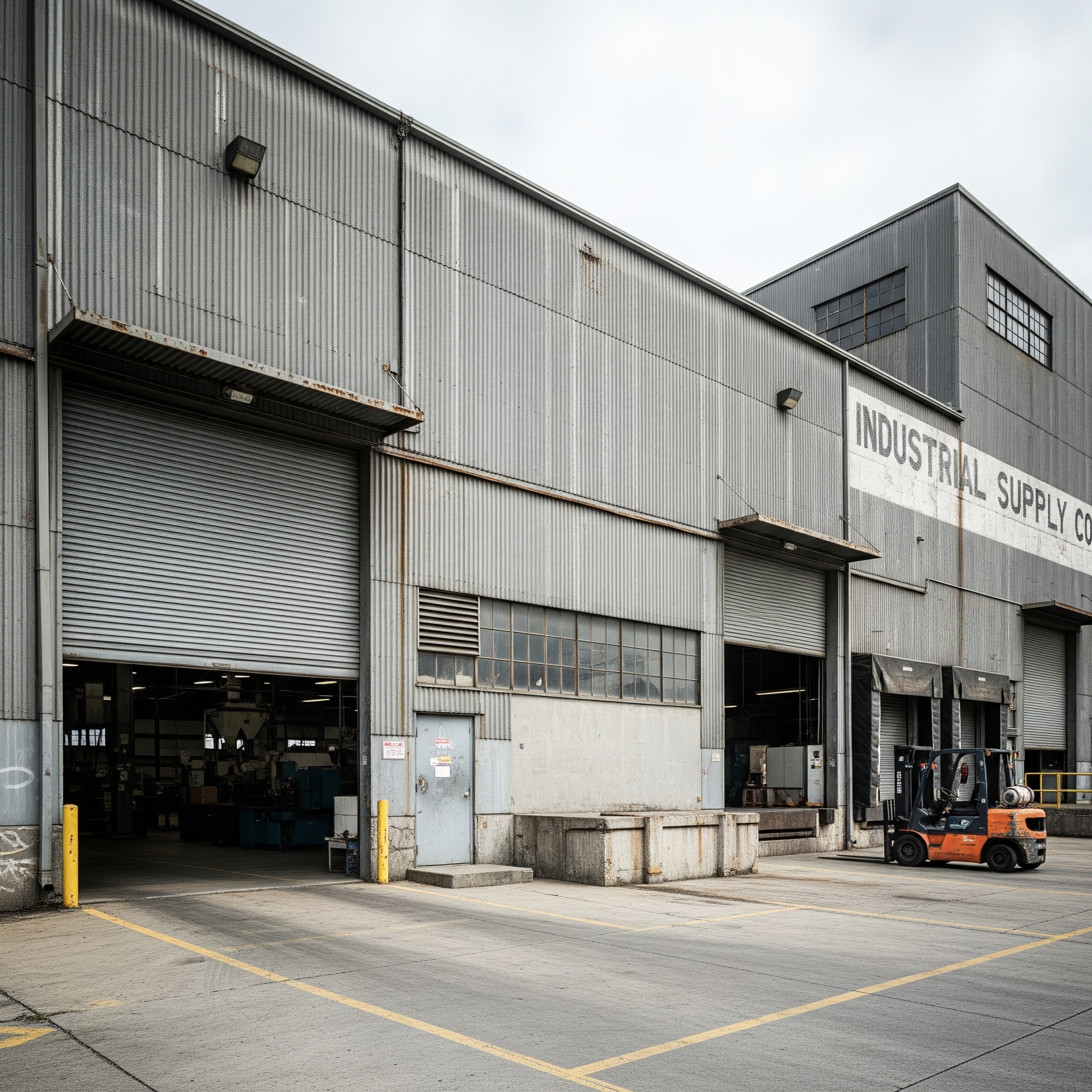 costruzione di capannoni industriali